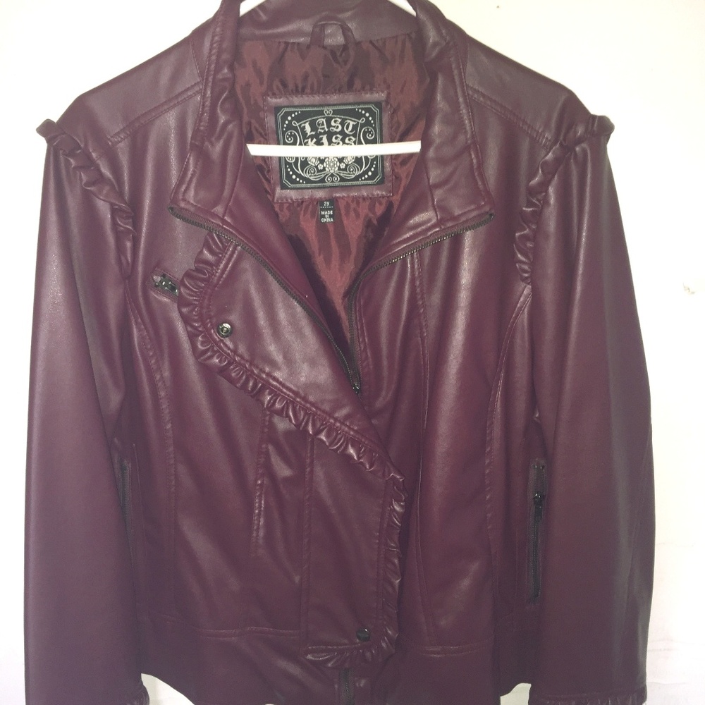 Burgundy Jacket